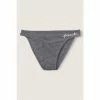 Victorias Secret PINK Victoria's Secret PINK Heather Anthracite With Graphic Cotton Crossover Bikini
