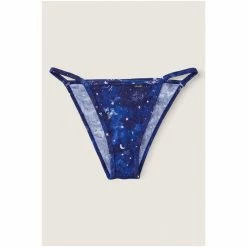 Victorias Secret PINK Victoria's Secret PINK Beaming Blue Constellation Print High Leg String Bikini Panty -Victoria's Secret PINK Shop unnamed file 1074