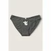 Victorias Secret PINK Victoria's Secret PINK Heather Anthracite With Halloween Embroidery Cotton Bikini Underwear