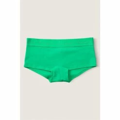 Victorias Secret PINK Victoria's Secret PINK Electric Green With Graphic Logo Boyshort Underwear
