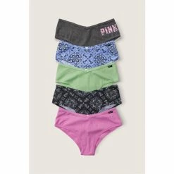 Victorias Secret PINK Victoria's Secret PINK Fashion 5 Pack Cotton Cheekster Underwear