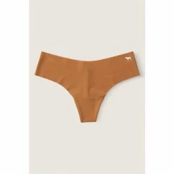 Victorias Secret PINK Victoria's Secret PINK Warm Brown NoShow Thong Panty