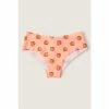 Victorias Secret PINK Victoria's Secret PINK Coral Cream Peach Print Smooth Cotton Cheekster Panty