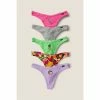 Victorias Secret PINK Victoria's Secret PINK 5 Pack Cotton Thong
