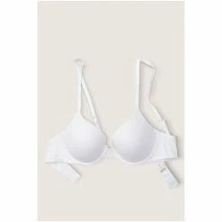 Victorias Secret PINK Victoria's Secret PINK Wear Everywhere T-Shirt Lightly Lined Bra Pure Black -Victoria's Secret PINK Shop unnamed file 1512