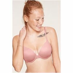 Victorias Secret PINK Victoria's Secret PINK Wear Everywhere T-Shirt Lightly Lined Bra Triumph White -Victoria's Secret PINK Shop unnamed file 1549