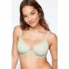 Victorias Secret PINK Victoria's Secret PINK Wear Everywhere T-Shirt Lightly Lined Bra Heather Charcoal Grey