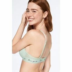 Victorias Secret PINK Victoria's Secret PINK Wear Everywhere T-Shirt Lightly Lined Bra Heather Charcoal Grey -Victoria's Secret PINK Shop unnamed file 1582