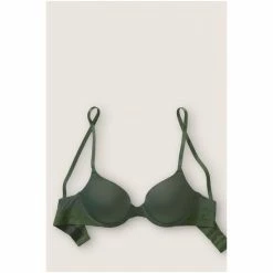 Victorias Secret PINK Victoria's Secret PINK Wear Everywhere T-Shirt Lightly Lined Bra Heather Charcoal Grey -Victoria's Secret PINK Shop unnamed file 1591