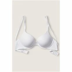 Victorias Secret PINK Victoria's Secret PINK Wear Everywhere T-Shirt Lightly Lined Bra Heather Charcoal Grey -Victoria's Secret PINK Shop unnamed file 1599