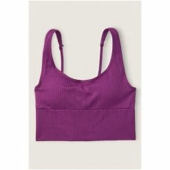 Victorias Secret PINK Victoria's Secret PINK Seamless Square Neck Sports Bra Top Virtual Violet -Victoria's Secret PINK Shop unnamed file 1610