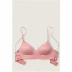 Victorias Secret PINK Victoria's Secret PINK Wear Everywhere Wireless Lightly Lined Heather Charcoal Script -Victoria's Secret PINK Shop unnamed file 1628