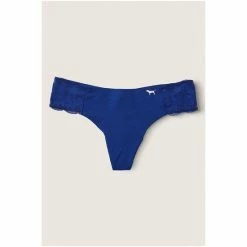 Victorias Secret PINK Victoria's Secret PINK Arctic Ice No Show Lace Trim Thong Panty -Victoria's Secret PINK Shop unnamed file 163