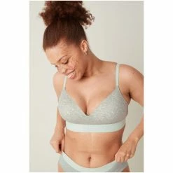 Victorias Secret PINK Victoria's Secret PINK Wear Everywhere Wireless Lightly Lined Heather Charcoal Script -Victoria's Secret PINK Shop unnamed file 1631