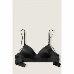 Victorias Secret PINK Victoria's Secret PINK Wear Everywhere Wireless Lightly Lined Heather Charcoal Script -Victoria's Secret PINK Shop unnamed file 1633