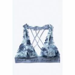 Victorias Secret PINK Victoria's Secret PINK Lace Strappy Back Halter Blue Smoke -Victoria's Secret PINK Shop unnamed file 1643