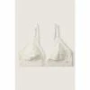 Victorias Secret PINK Victoria's Secret PINK Coconut White Lace Triangle Bralette