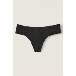 Victorias Secret PINK Victoria's Secret PINK Arctic Ice No Show Lace Trim Thong Panty -Victoria's Secret PINK Shop unnamed file 168