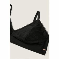 Victorias Secret PINK Victoria's Secret PINK Pure Black Lace Triangle Bralette -Victoria's Secret PINK Shop unnamed file 1705