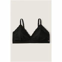 Victorias Secret PINK Victoria's Secret PINK Pure Black Lace Triangle Bralette -Victoria's Secret PINK Shop unnamed file 1706
