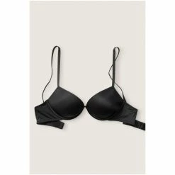 Victorias Secret PINK Victoria's Secret PINK Wear Everywhere Super Push Up Bra Pure Black Rainbows -Victoria's Secret PINK Shop unnamed file 1741