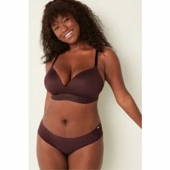 Victorias Secret PINK Victoria's Secret PINK Wear Everywhere Wireless PushUp Bra Coffee Brown -Victoria's Secret PINK Shop unnamed file 1751