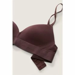 Victorias Secret PINK Victoria's Secret PINK Wear Everywhere Wireless PushUp Bra Coffee Brown -Victoria's Secret PINK Shop unnamed file 1754