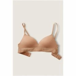 Victorias Secret PINK Victoria's Secret PINK Wear Everywhere Wireless PushUp Bra Coffee Brown -Victoria's Secret PINK Shop unnamed file 1756