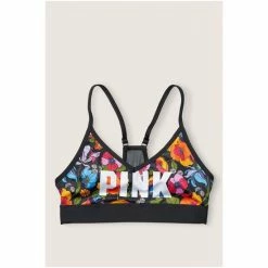 Victorias Secret PINK Victoria's Secret PINK Ultimate Lightly Lined Sports Bra Pure Black Sport Lace -Victoria's Secret PINK Shop unnamed file 1862