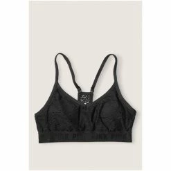 Victorias Secret PINK Victoria's Secret PINK Ultimate Lightly Lined Sports Bra Pure Black Sport Lace -Victoria's Secret PINK Shop unnamed file 1863