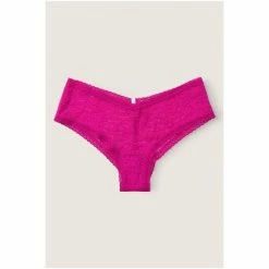 Victorias Secret PINK Victoria's Secret PINK Wear Everywhere Lace Cheeky Panty Pink Thrill -Victoria's Secret PINK Shop unnamed file 187