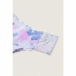 Victorias Secret PINK Victoria's Secret PINK No Show Lace Trim Cheekster Panty Coconut White Tie Dye -Victoria's Secret PINK Shop unnamed file 189