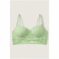 Victorias Secret PINK Victoria's Secret PINK Arctic Ice Blur Blue Lace Push Up Bralette -Victoria's Secret PINK Shop unnamed file 1905