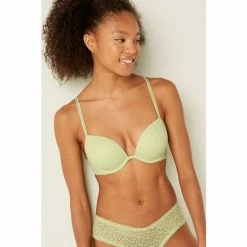 Victorias Secret PINK Victoria's Secret PINK Wear Everywhere Super PushUp Bra In Sparkle And Shine