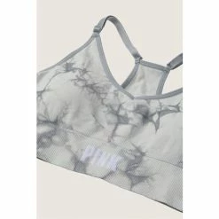 Victorias Secret PINK Victoria's Secret PINK Grey Tint Batik Tie Dye Seamless Lightly Lined Sports Bra -Victoria's Secret PINK Shop unnamed file 1991