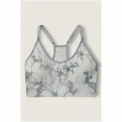 Victorias Secret PINK Victoria's Secret PINK Grey Tint Batik Tie Dye Seamless Lightly Lined Sports Bra -Victoria's Secret PINK Shop unnamed file 1992