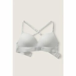 Victorias Secret PINK Victoria's Secret PINK Wear Everywhere Wireless PushUp Bra Grey Tint -Victoria's Secret PINK Shop unnamed file 2006