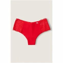 Victorias Secret PINK Victoria's Secret PINK No Show Lace Trim Cheeky Coral Cream -Victoria's Secret PINK Shop unnamed file 206