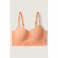 Victorias Secret PINK Victoria's Secret PINK Loungin' Scoop Bra Coral Cream -Victoria's Secret PINK Shop unnamed file 2113