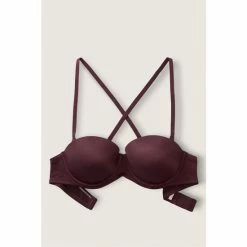 Victorias Secret PINK Victoria's Secret PINK Coffee Brown Wear Everywhere Strapless PushUp Bra -Victoria's Secret PINK Shop unnamed file 2187