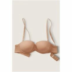 Victorias Secret PINK Victoria's Secret PINK Coffee Brown Wear Everywhere Strapless PushUp Bra -Victoria's Secret PINK Shop unnamed file 2189