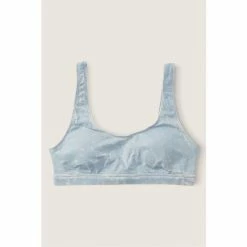 Victorias Secret PINK Victoria's Secret PINK Chalk Grey Loungin' Cotton Scoop Bralette -Victoria's Secret PINK Shop unnamed file 2250