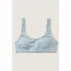 Victorias Secret PINK Victoria's Secret PINK Chalk Grey Loungin' Cotton Scoop Bralette -Victoria's Secret PINK Shop unnamed file 2251