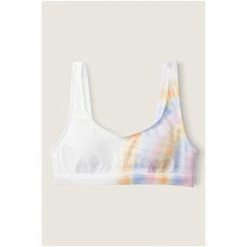 Victorias Secret PINK Victoria's Secret PINK Chalk Grey Loungin' Cotton Scoop Bralette -Victoria's Secret PINK Shop unnamed file 2252