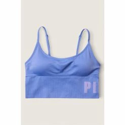 Victorias Secret PINK Victoria's Secret PINK Seamless Lightly Lined Sports Crop Golden Mustard -Victoria's Secret PINK Shop unnamed file 2267