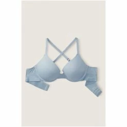 Victorias Secret PINK Victoria's Secret PINK Chalk Blue Wear Everywhere Push Up Bra -Victoria's Secret PINK Shop unnamed file 2296