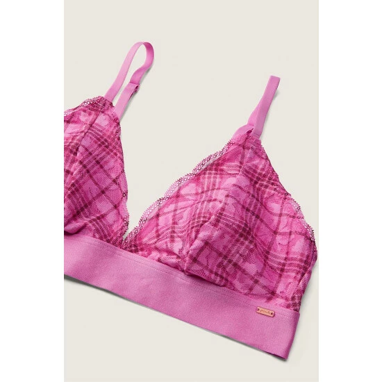 unnamed-file-2336.jpg Victorias Secret PINK Victoria's Secret PINK Pink Bloom Plaid Lace Triangle Bralette -Victoria's Secret PINK Shop unnamed file 2336