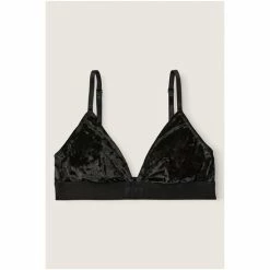Victorias Secret PINK Victoria's Secret PINK Deep Lake Velvet Triangle Bralette -Victoria's Secret PINK Shop unnamed file 2383