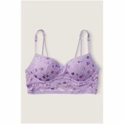 Victorias Secret PINK Victoria's Secret PINK Lavender Love Floral Lace Push Up Bralette -Victoria's Secret PINK Shop unnamed file 2393