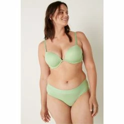 Victorias Secret PINK Victoria's Secret PINK Green Wear Everywhere T-Shirt Lightly Lined Bra